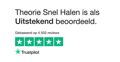 Theorie Snel Halen reviews Bekijk consumentenreviews …