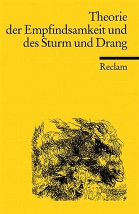 Theorie der empfindsamkeit und des sturm und drang. - Szkice z teorii twórczości i motywacji.