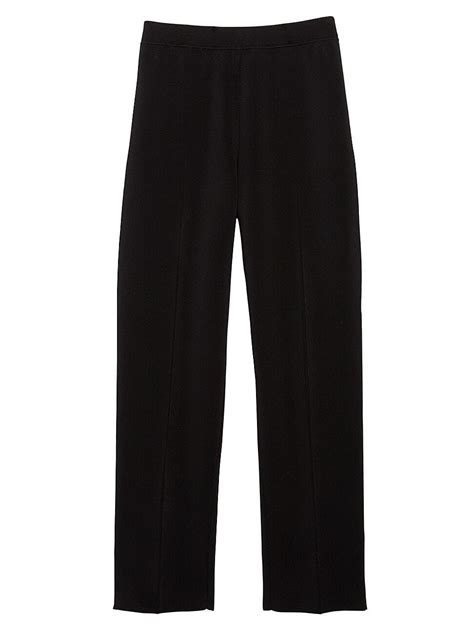 Theory Trecca Pull-on Knit Pants Editorialist