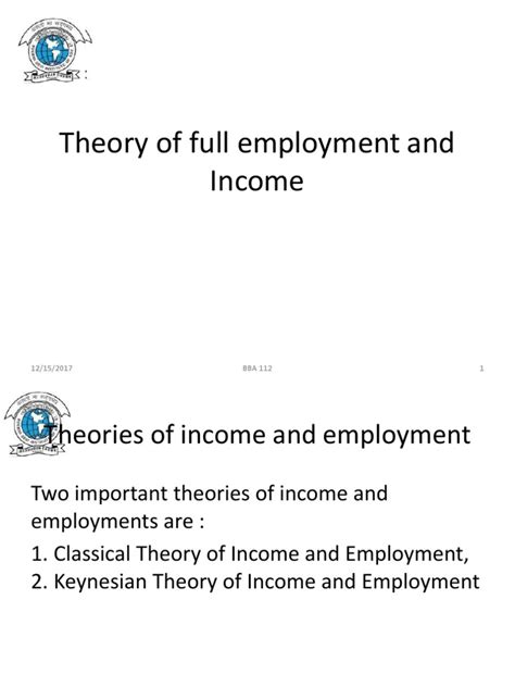 Theory of Employment and Income PDF Economics - Scribd