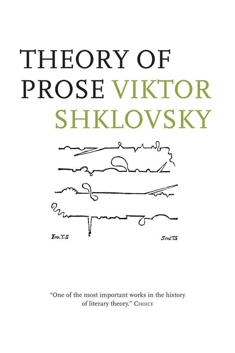 Full Download Theory Of Prose By Victor Shklovsky