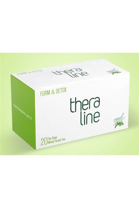 Theraline Form & Detox Bitki Çayı Süzen Poşet 20 Adet. 