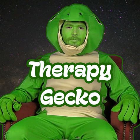 Therapy gecko. A caller believes he has achieved a greater understanding of humanity’s creator by creating a clay figure of himself and observing the figure live a life tha... 