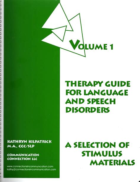 Therapy guide for language and speech disorders volume 1 a selection of stimulus materials. - Mini series 1 workshop and repair manual.
