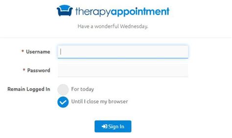 Therapyappointment login. Things To Know About Therapyappointment login. 