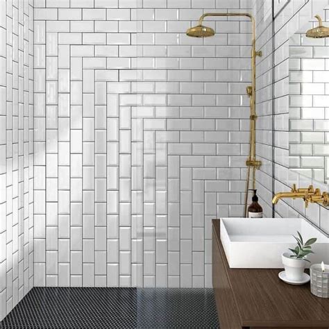 There are many patterns you can do with an subway tile. A double