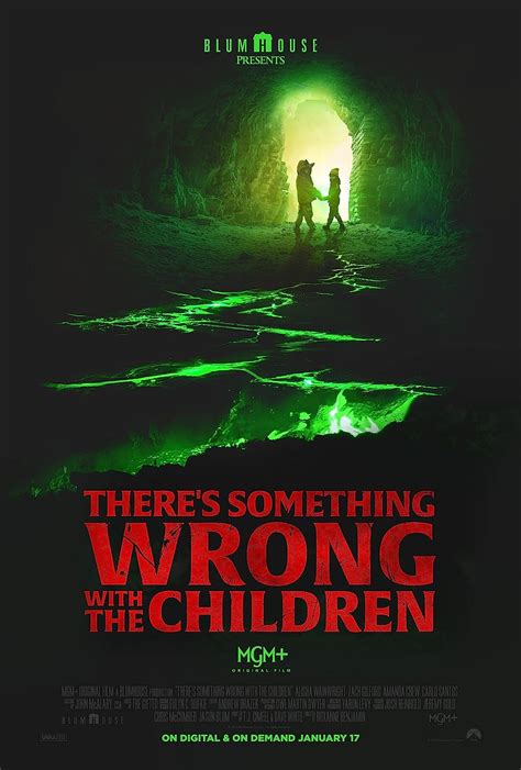 There is something wrong with the children. There’s Something Wrong With the Children— which is stylishly directed, with a perfectly off-putting electronic soundtrack—takes all of those elements and weaves them into a tale that makes kids into monsters, but also scrutinizes how adults, both parental and childless, react to what rapidly becomes an increasingly awful kid-centric ... 