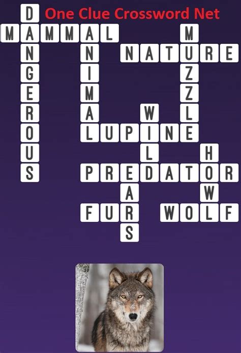 We found one answer for the crossword clue Of a wolf. If you haven't solved the crossword clue Of a wolf yet try to search our Crossword Dictionary by entering the letters you already know! (Enter a dot for each missing letters, e.g. "P.ZZ.." will find "PUZZLE".) Also look at the related clues for crossword clues with similar answers to .... 