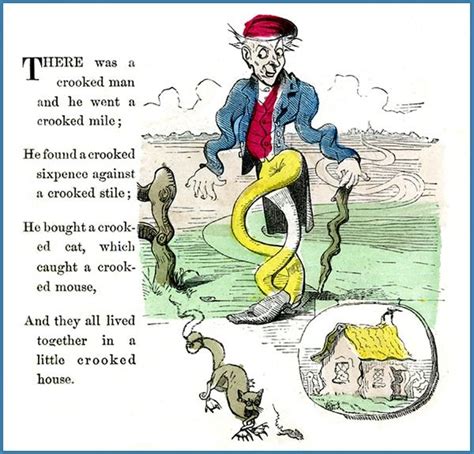 There was a crooked man Old nursery rhymes, Nursery rhymes poems