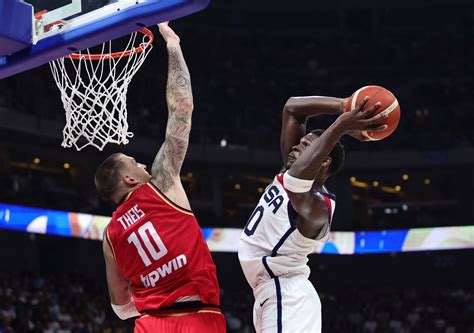 There will be no gold for the USA at the World Cup, after 113-111 loss to Germany