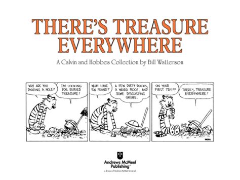 Download Theres Treasure Everywhere Calvin And Hobbes 10 By Bill Watterson