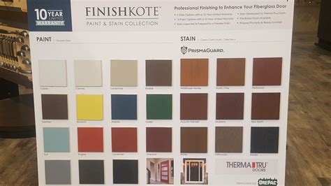 Therma tru stain. Feb 16, 2018 · A: Finishing a fiberglass door, whether you use a kit like Therma-Tru’s or buy the finishing materials on your own, is a two-step process: First you add color via an oil-based gel stain, then ... 