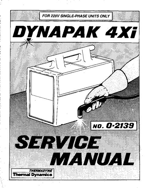 Thermal dynamics dynapak 4xi owners manual. - Manual de instrucciones de asus infinity.