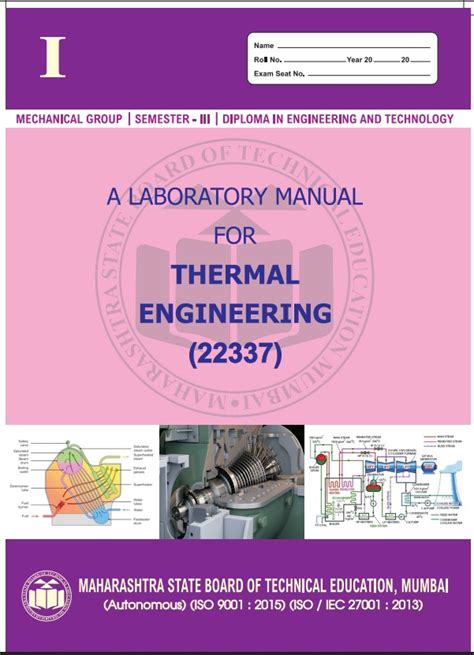 Thermal lab manual for diploma mechanical. - Manual de mantenimiento mazak quick turn 15n.