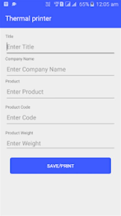 Thermal printer code for android.  This smart printer pairs effortlessly with your iPh...