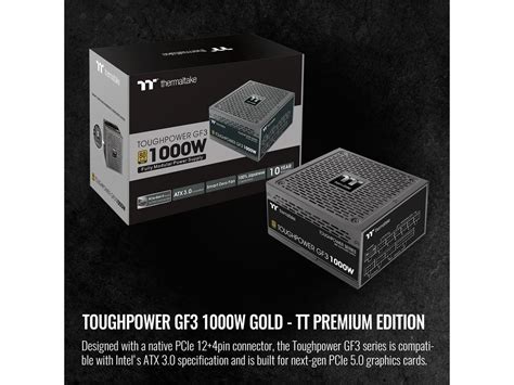 Thermaltake Toughpower GF3 1000W 80+ Gold Full Modular …