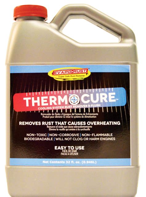 Thermocure radiator flush. BlueDevil Products Radiator Flush And Degreaser - 00203. Part #: 00203 Line: BLD Manufacturer's Defect Warranty. Type: ... Evapo-Rust Thermocure Cooling System Rust Remover - TC001. Part #: TC001 Line: EVA. Manufacturer's Defect Warranty. Type: Radiator Flush. Container Size: 32 Ounce. Contains ... 