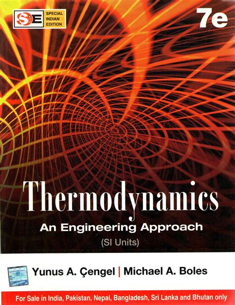 Thermodynamics An Engineering Approach 7th Edition Textbook