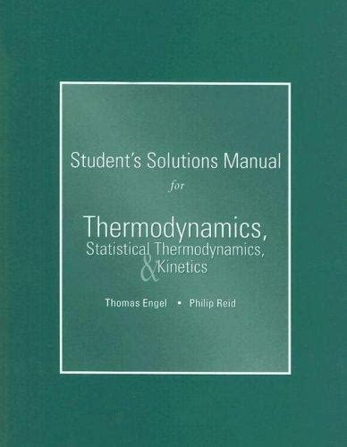Thermodynamics statistical thermodynamics and kinetics solutions manual. - Research handbook on european state aid law research handbooks in european law elgar original reference.