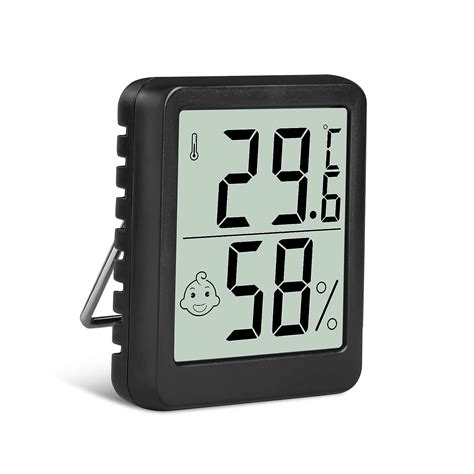 Thermohygrometer Hygrometer Mini Smile Face Hygrometer