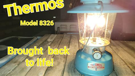 Thermos Lantern Model 8326 - YouTube