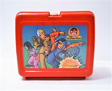 Thermos Toys Rare 989 Karate Kid Thermos Brand Lunch Box