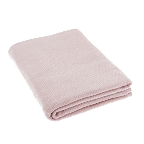 Thermosoft Semi Plain Blush Throw Blush throw, Plain, Acrylic …