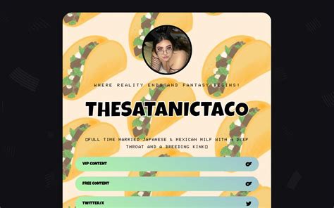 Thesatanictaco Onlyfans Leaked 😈 XXX
