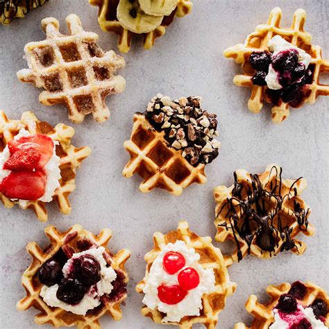 These Mini Waffle Recipes Are Great For Those Short On Time! - Cooki…