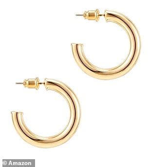 These PAVOI hoop earrings have been described as the perfect …