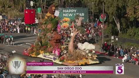 These San Diego-area Rose Parade floats earned the judges' top honors
