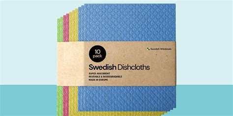 These Swedish Dishwashing Cloths Changed the Way I Clean