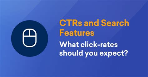These are the CTR s For Various Types of Google Search Result SISTRIX