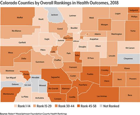 These are the healthiest — and least healthy — counties in Colorado
