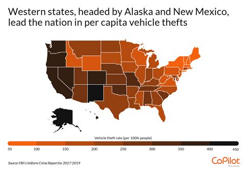 These states have the highest car theft rates: Here's where California ranks
