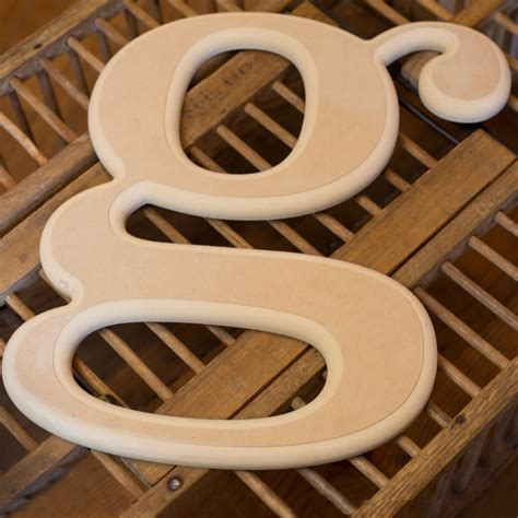 These wooden letters are customized to your needs, and in the …