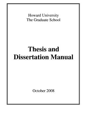 Thesis and dissertation manual howard university. - Las chicas coquetas guían a la atracción astrológica.