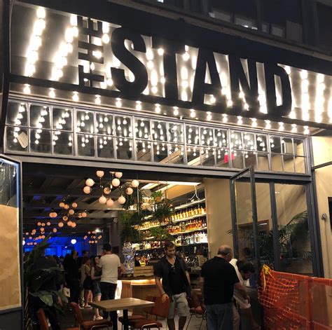 Thestandnyc. Yes, The Stand NYC (116 E 16th St) delivery is available on Seamless. Q) Does The Stand NYC (116 E 16th St) offer contact-free delivery? A) Yes, The Stand NYC (116 E 16th St) provides contact-free delivery with Seamless. Q) Is The Stand NYC (116 E 16th St) eligible for Seamless+ free delivery? A) 