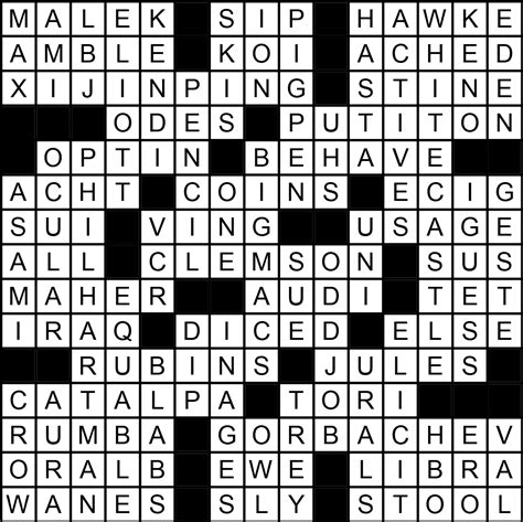 Test your brain and vocabulary with free daily crossword puzzles from The Washington Post. Play online or print them out.. 