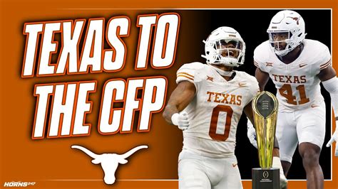 They're in: Texas makes College Football Playoff, will play No. 2 Washington in Sugar Bowl