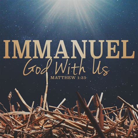 They Shall Call His Name Immanuel Hear God