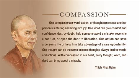 Thich nhat hanh poem on compassion. .  ...