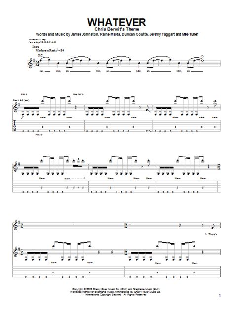 Thief - Our Lady Peace - Guitar Chords v4