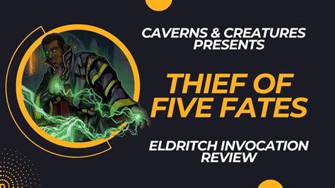 Thief of five fates. Choose which one you want from the list below. Thief (Subclasses) Thief of Five Fates (in Classes:Warlock) Browse and reference your favorite RPG rule sets for systems including D&D, Pathfinder, Call of Cthulhu, and Cyberpunk RED. 