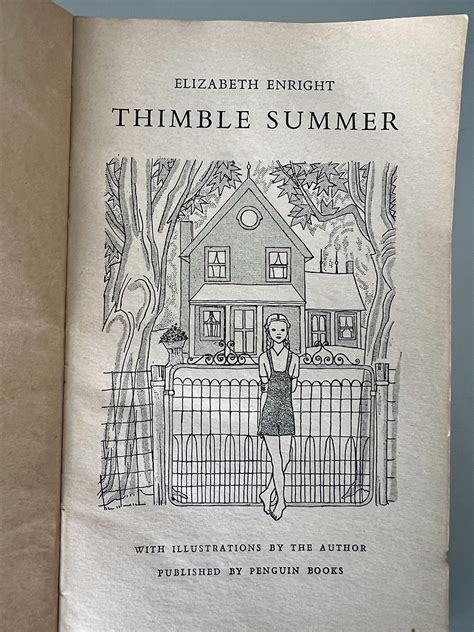 Full Download Thimble Summer By Elizabeth Enright