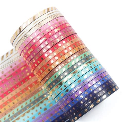 Thin Washi Tape - Etsy