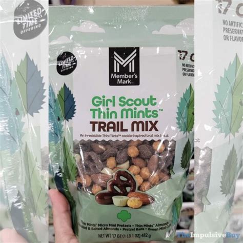 Thin mint trail mix. For a limited time only!! Girl Scout thin mint trail mix. 17oz bag for only $9.98! #Club6330 