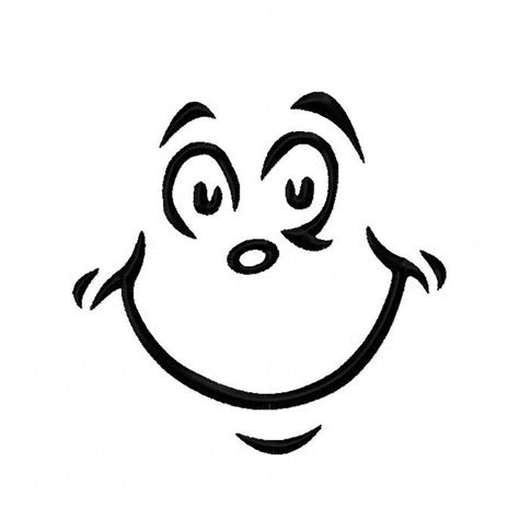 Thing 1 Thing 2 Face Machine Embroidery Design by AppliqueCandy