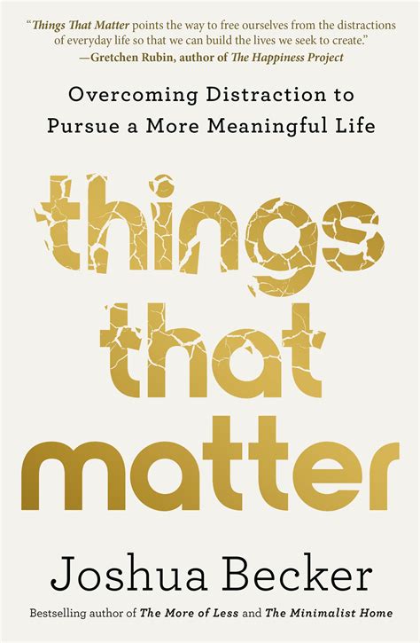 Things That Matter : Joshua Becker : 9780593193976 - Book …