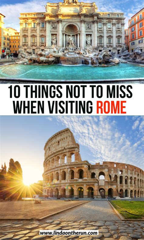 Things not to miss in rome